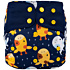 Lichtbaby Giraffe Avatar Reusable and Waterproof Baby Pocket Diaper for 0-3 Year Olds - LS03H05