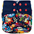 Lichtbaby Aliens Rocket Doodles Stay Dry and Waterproof Baby Pocket Diaper for Infants and Toddlers - LS03H12