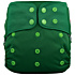 Lichtbaby Hunter Green Stay Dry and Reusable Baby Pocket Diaper with Waterproof Material - LS03P20