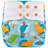 Lichtbaby Cartoon Dinosaur and Egg Stay Dry and Eco-Friendly Baby Pocket Diaper for Infants and Toddlers - LS03Y63
