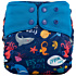 Lichtbaby Whale Octopus and Shark Waterproof and Eco-Friendly Baby Pocket Diaper for Large Size - LS03Y72