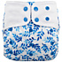 Lichtbaby Sky Blue Branches Stay Dry and Waterproof Baby Pocket Diaper for Infants and Toddlers - LS03Y77