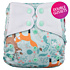Elf Diaper LightCyan Animal Print Keep Your Baby's Bottom Dry with Our Stay-Dry Butterfly Tabs Diaper - S04H09