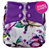 Elf Diaper Watercolor Magnolia Print Save Money and the Environment with Our Reusable Butterfly Tabs Diaper - S04H15