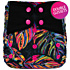 Elf Diaper Neon Colored Monstera Print Eco-Friendly Solution: Butterfly Tabs Pocket Diaper for 0-3 Year Olds - S04H39
