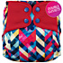 Elf Diaper Quads Print Save Money and the Environment with Our Reusable Butterfly Tabs Diaper - S04H44