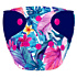 Elf Diaper Rainforest Plant Print Elastic Tabs AIO Pocket Diaper for Small Babies - T01H27