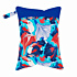 Elf Diaper Blue Toucan Print Spacious Wet and Dry Storage Bag for Diapers, Swimwear, and More - WETA-E06