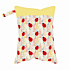 Elf Diaper Cute Ladybug Print Multi-functional Double Pocket Zipper Bag for Diapers and Snacks - WETA-H67