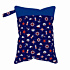 Elf Diaper Deep Blue Harbor Print Sturdy Wet/Dry Separation Bag for Diapers, Snacks, and Cosmetics - WETA-H71