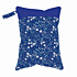 Elf Diaper Blue White Flora Branches Print Versatile Wet/Dry Separation Bag for Travel and Outdoor Activities - WETA-Y79