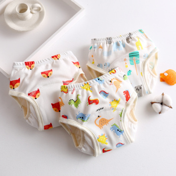 New Arrival Baby Training Pants Trainer Washable 4 Layer Cotton + TPU Coating
