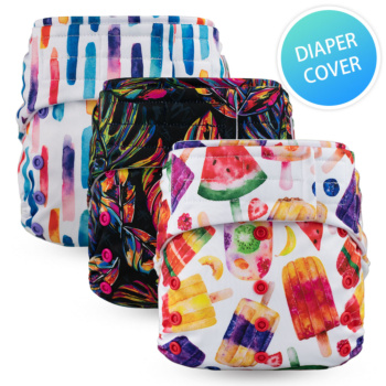 New Arrival Hook And Loop Diaper Cover