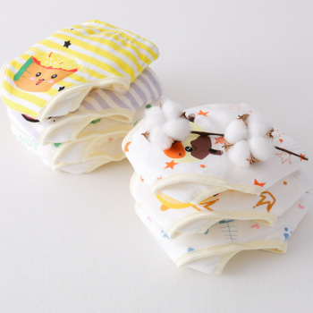 Leak-proof Design Baby Potty Training Pants Trainer Washable 4 Layer Cotton + TPU Coating