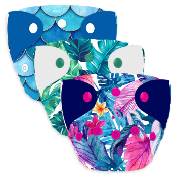 ALL PATTERNS 1.5-5 kg Tiny AIO Pocket Diaper