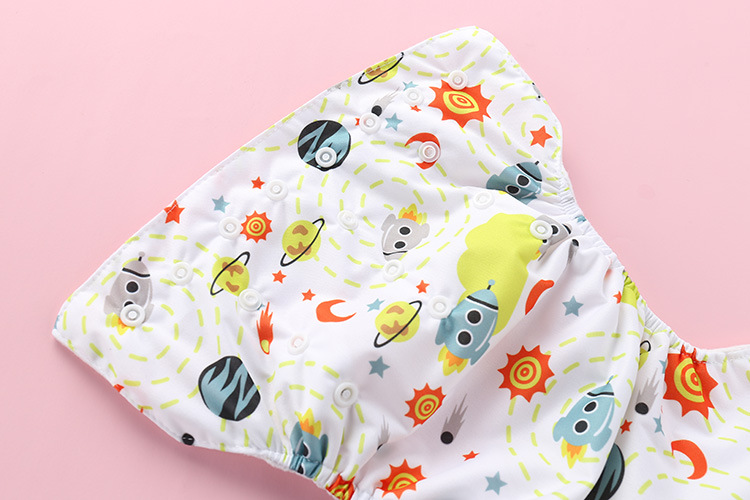 Low Price One Size Printing Style Baby Pocket Cloth Diaper Detailed Outer